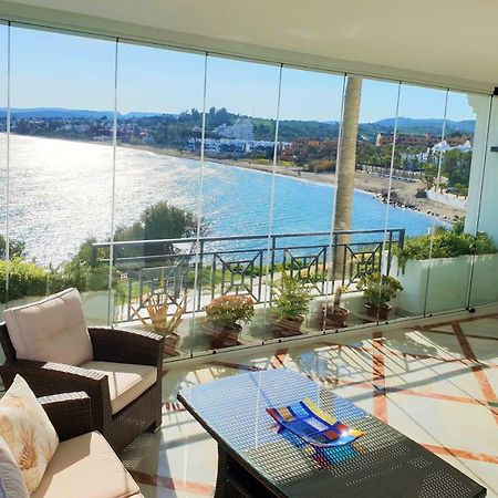 Luxury Apartment Frontal To The Sea In Estepona Doncella Beach Exterior foto