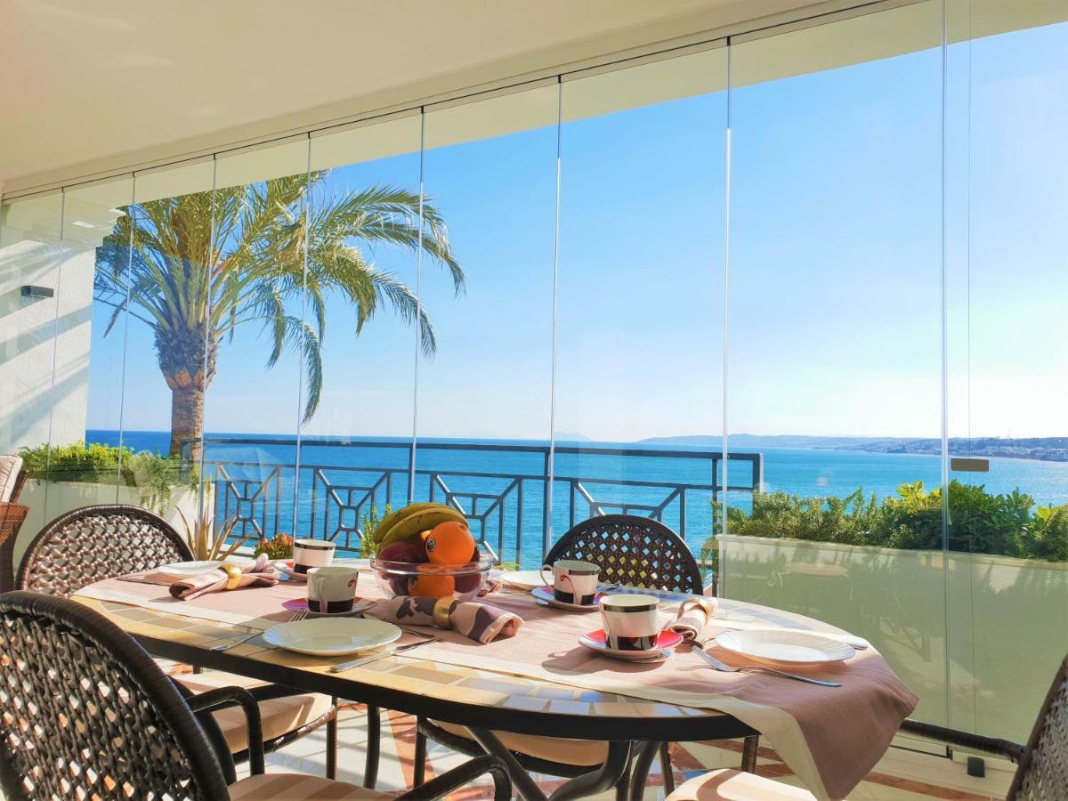 Luxury Apartment Frontal To The Sea In Estepona Doncella Beach Exterior foto